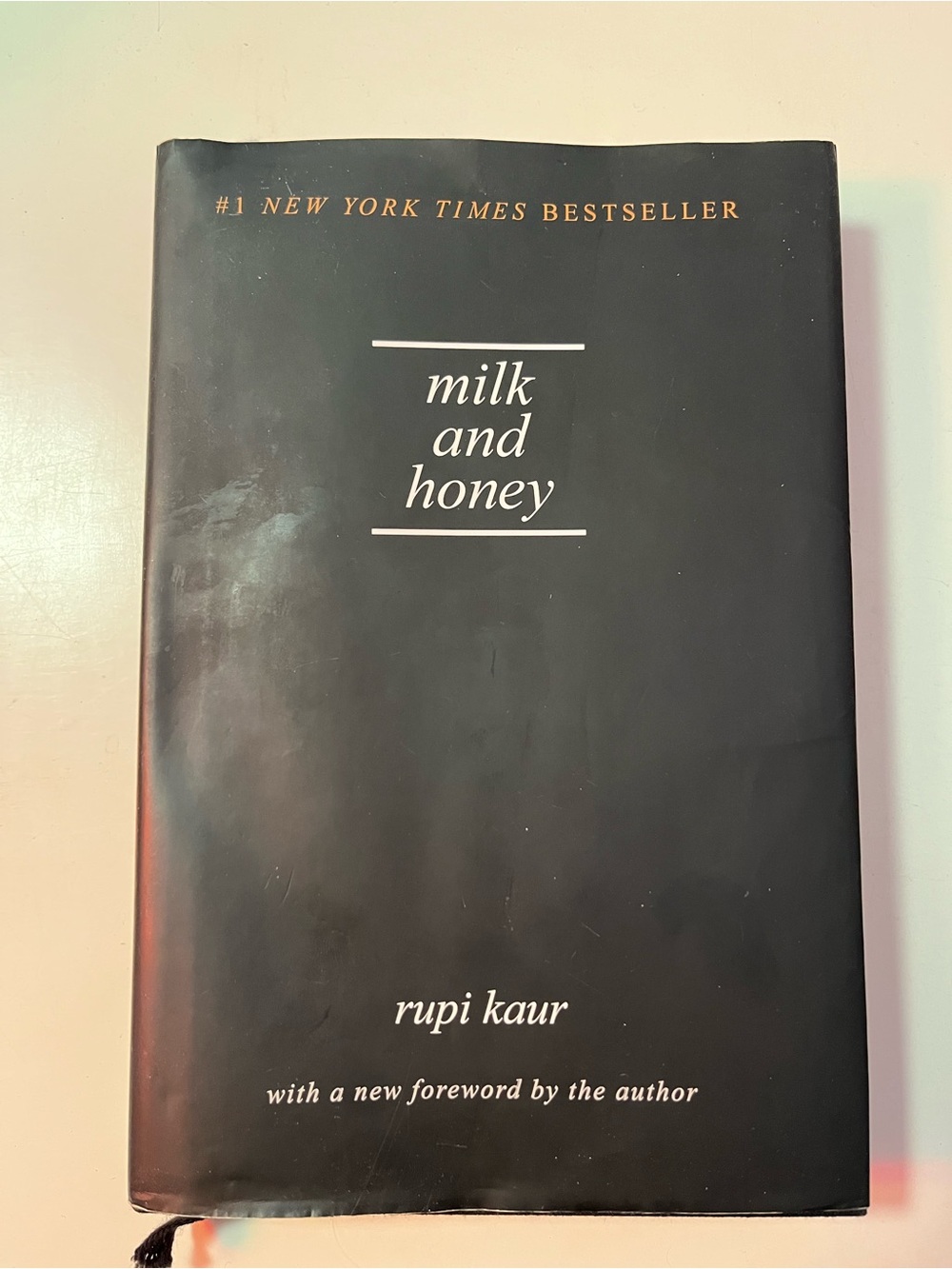 milk and honey by rupi kaur - Black Cover Paperback